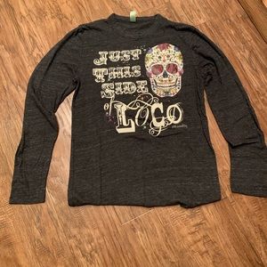 Long sleeve T Shirt by Pink Armadillos